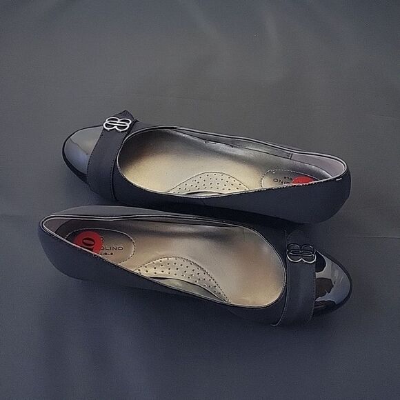 BANDOLINO FLEXIBE ROUND TOE SLIP-ON WOMEN"S WEDGE - Picture 8 of 15